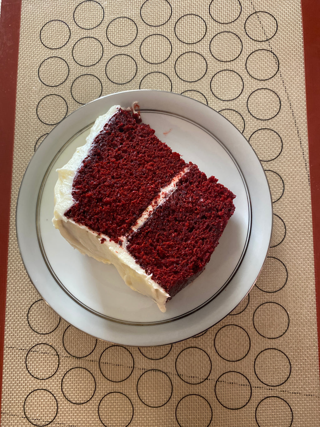Red Velvet Cake Slice